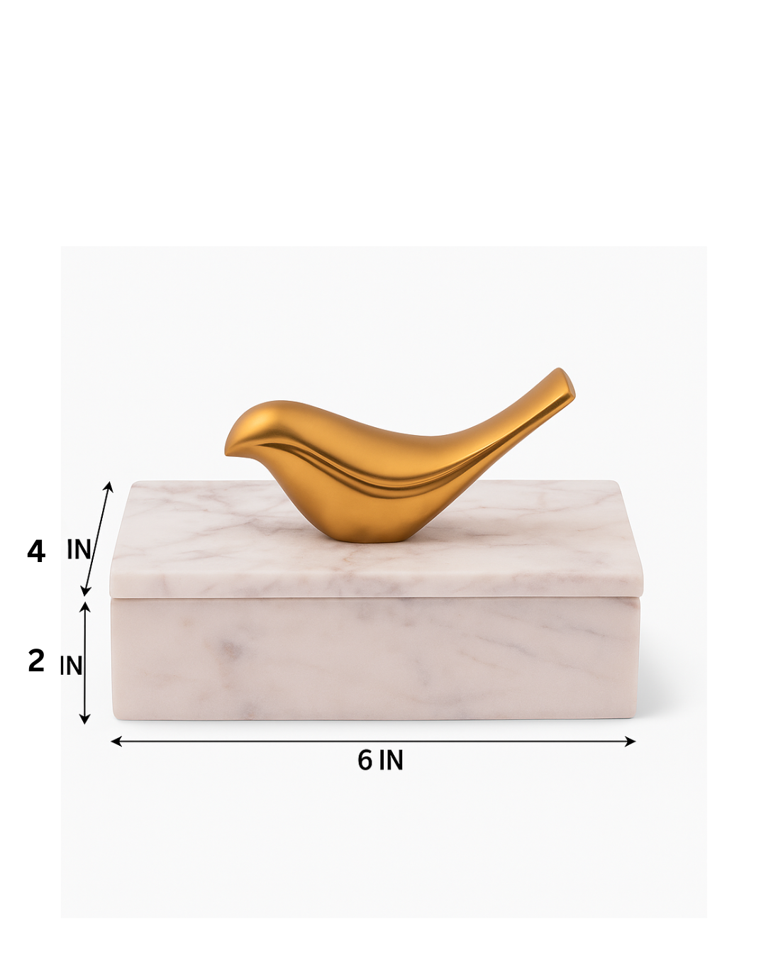 Marble Jewellery Birdie Box