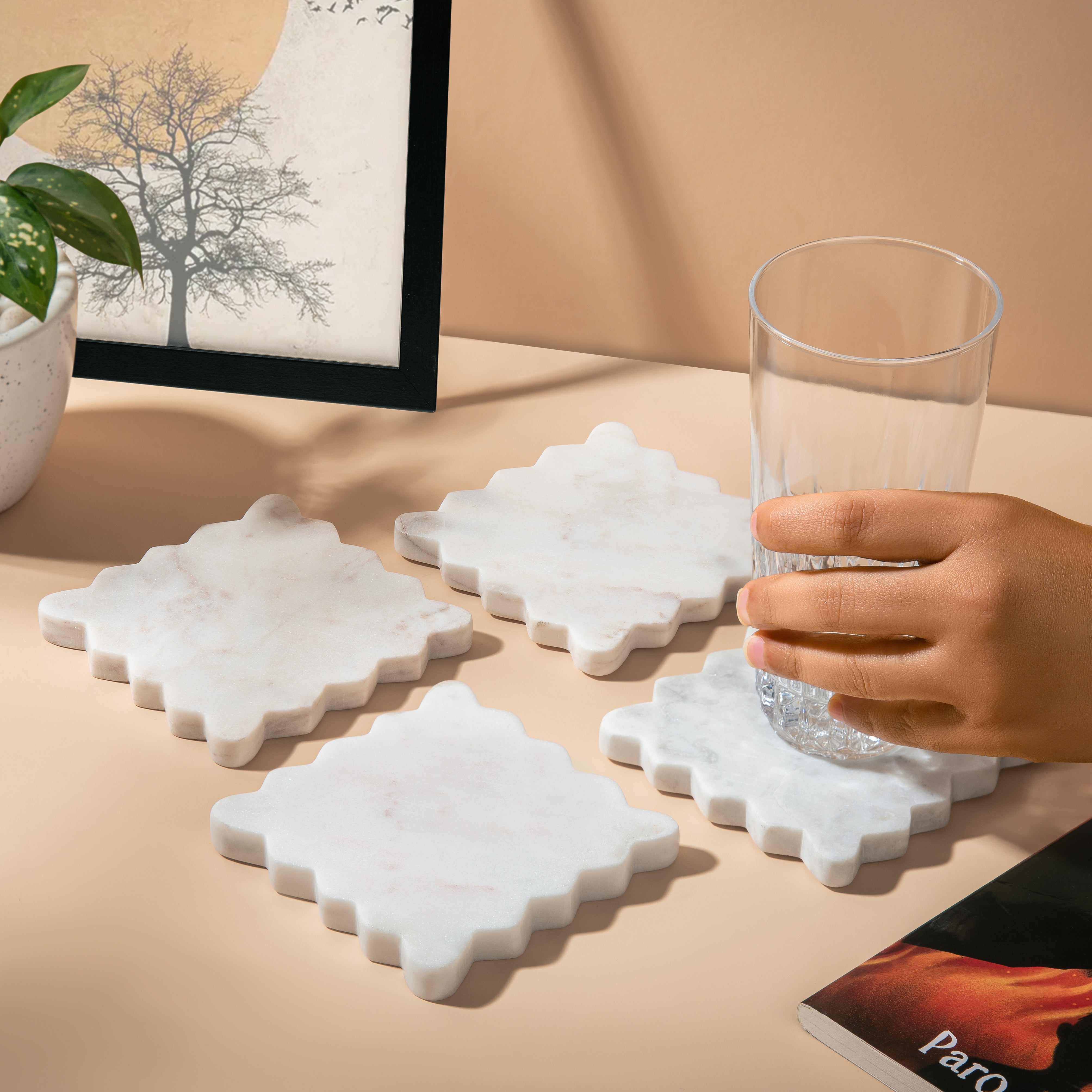 Wave Coaster Set of 4