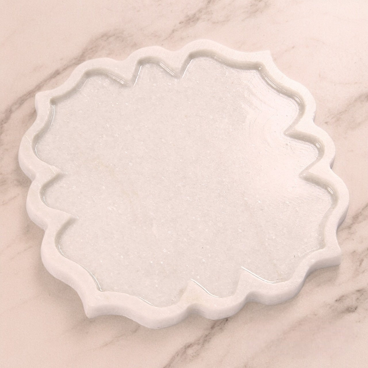 Handcrafted Marble Tray