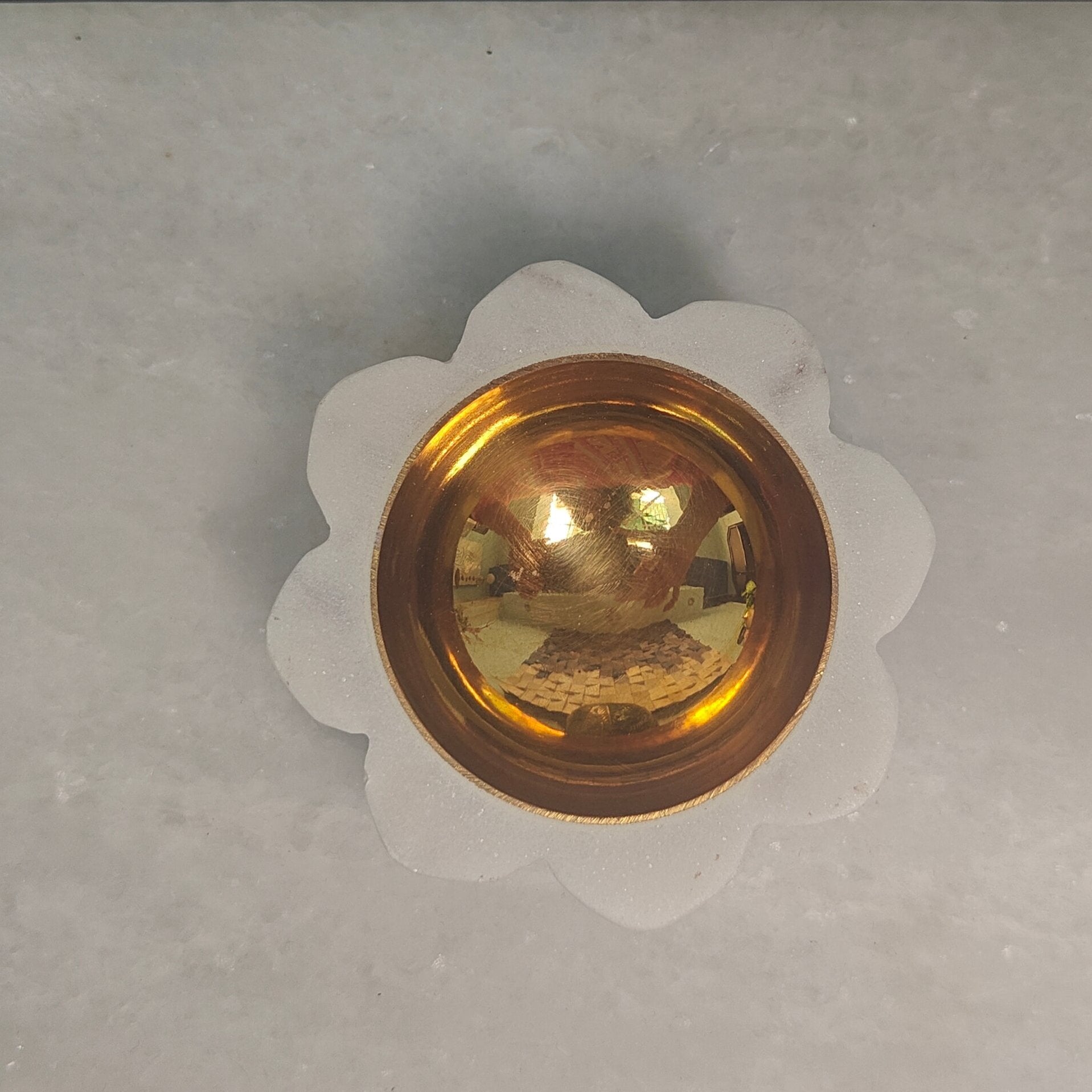 Flower Pooja Diya-set of 2