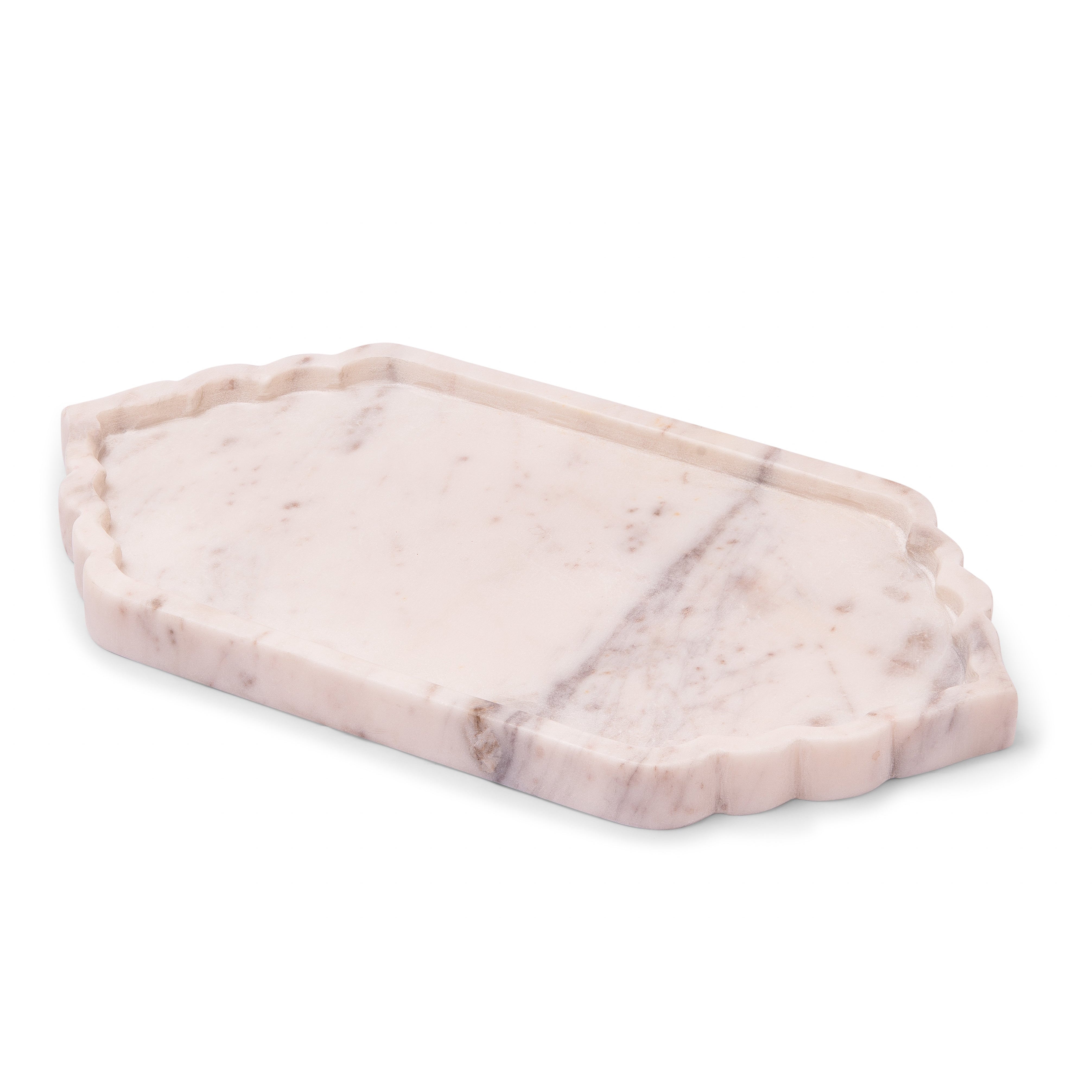 Mughal-Inspired Marble Platter