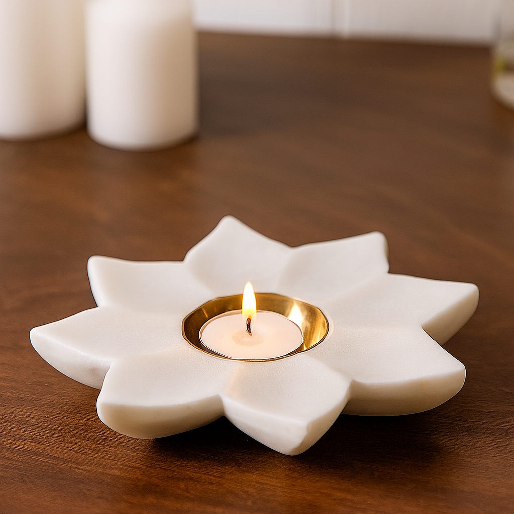 Lotus Diya - 6"