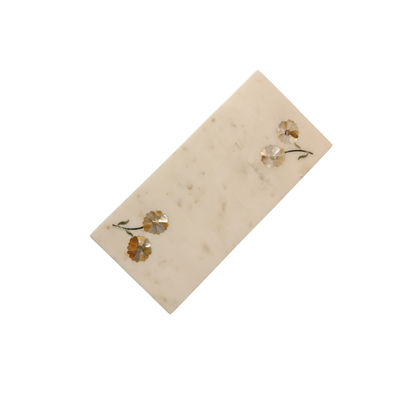 Marble & Mother of Pearl Bloom Platter