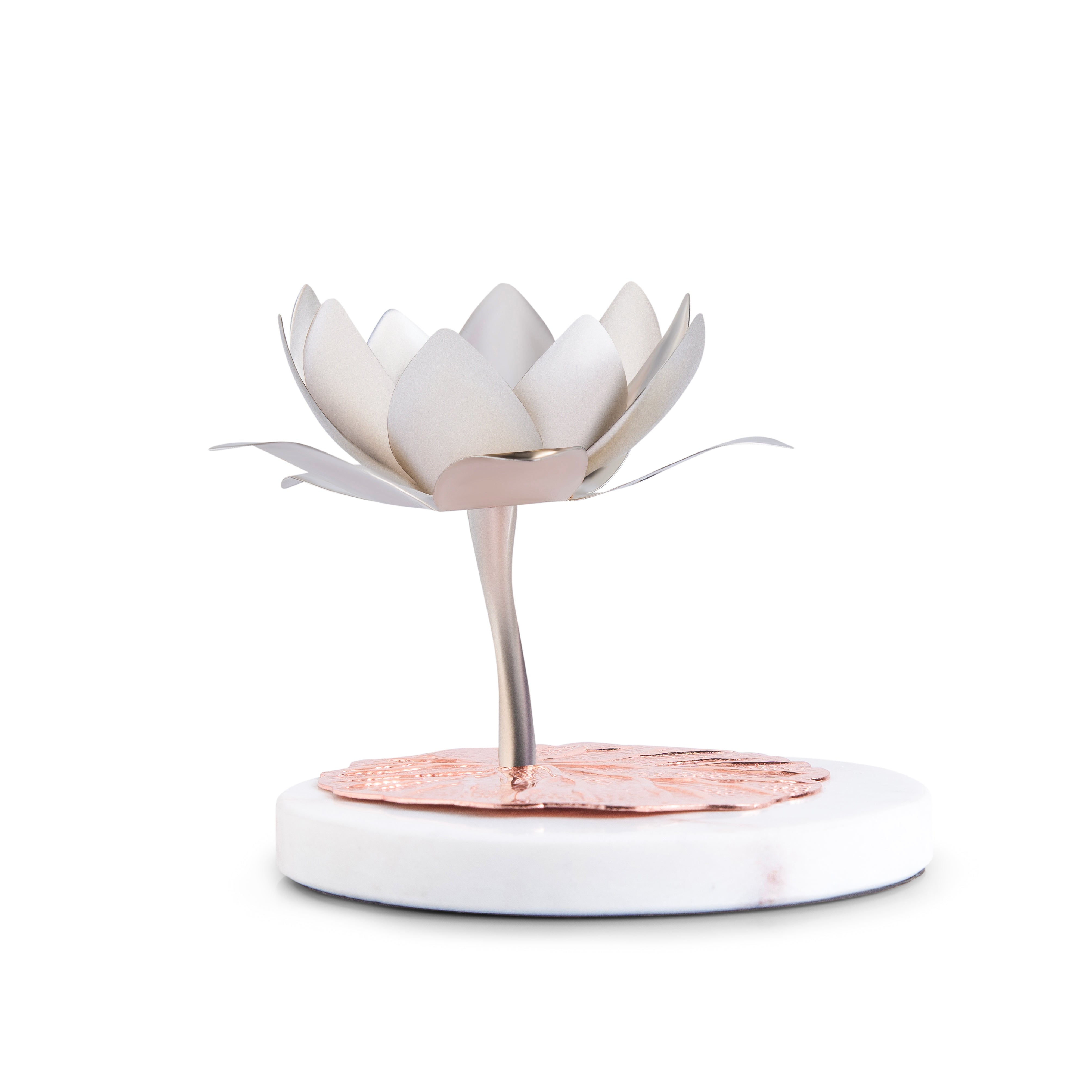 Lotus Blossom Diya for Pooja Rituals