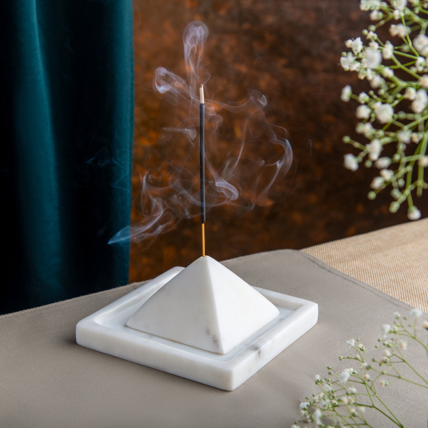 Pyramid Incense Burner