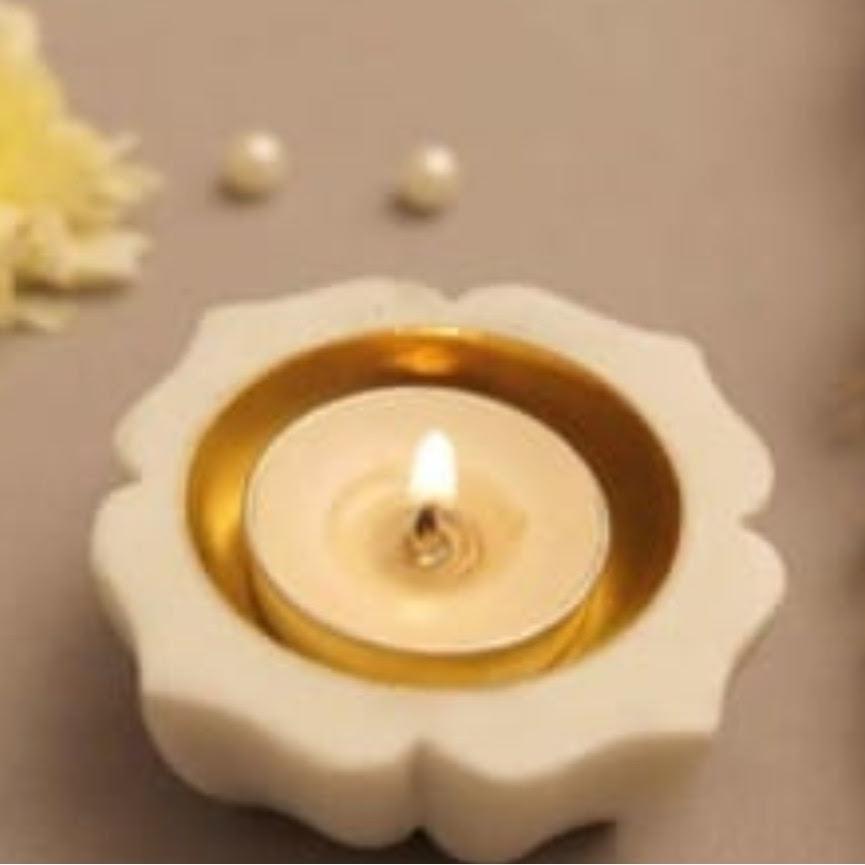 4 Petal Pooja Diya - 3 inch