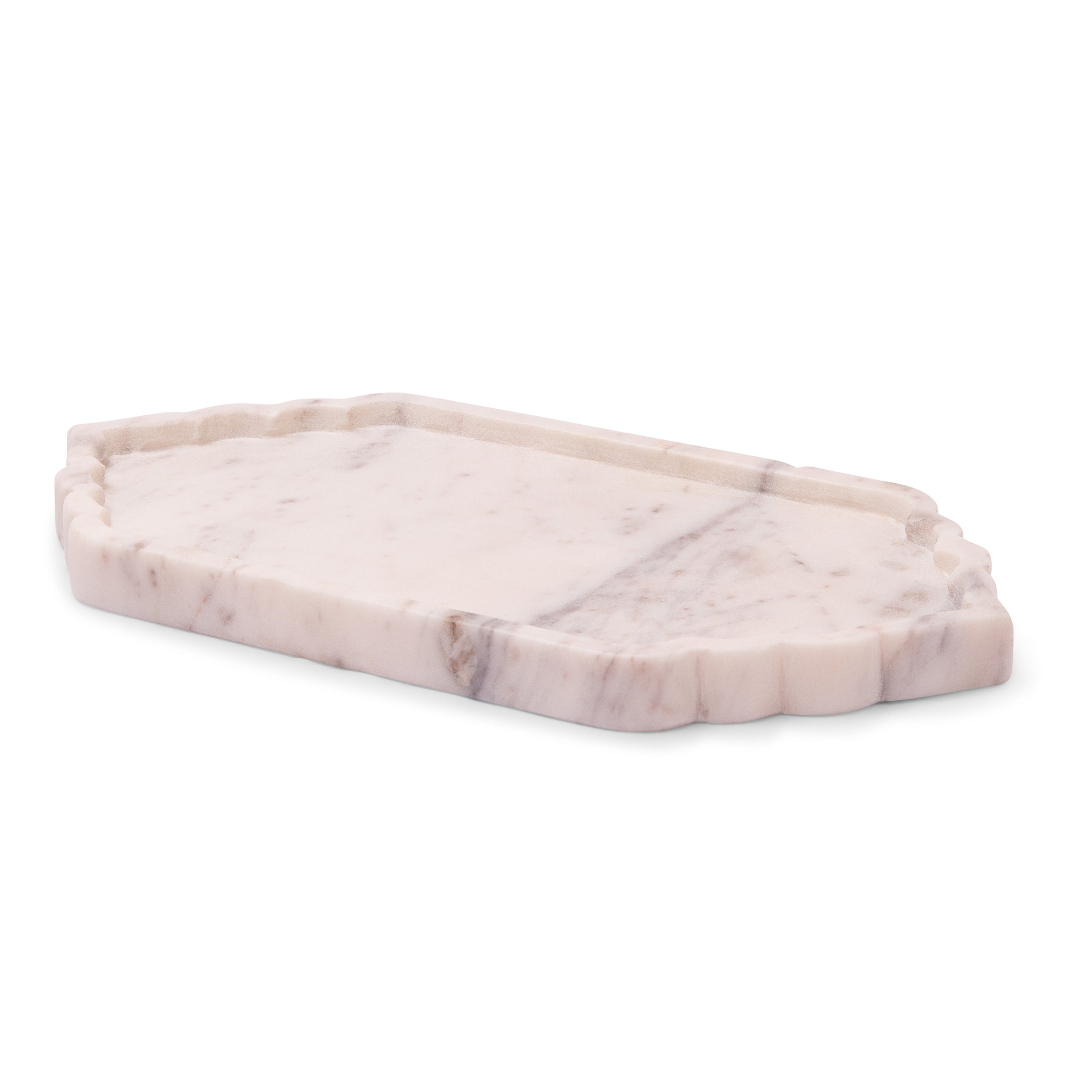 Mughal-Inspired Marble Platter