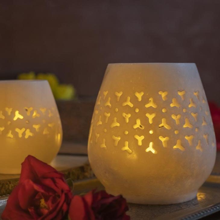 Glow Tea Light Holder (Set of 2)